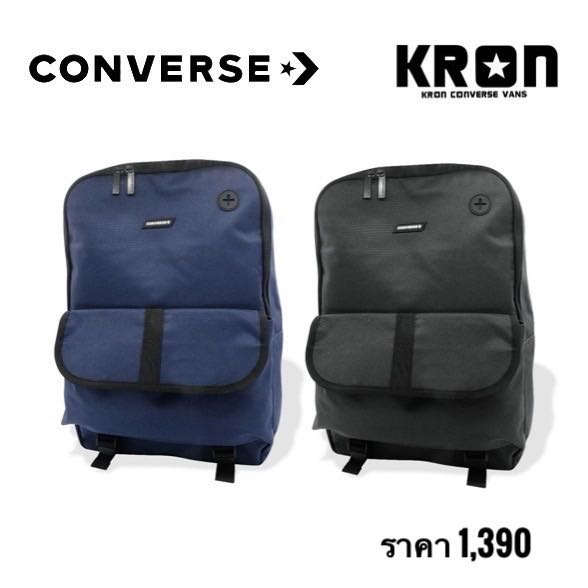 CONVERSE กระเป๋า รุ่น BEVELED SQUARE BACKPACK NAVY