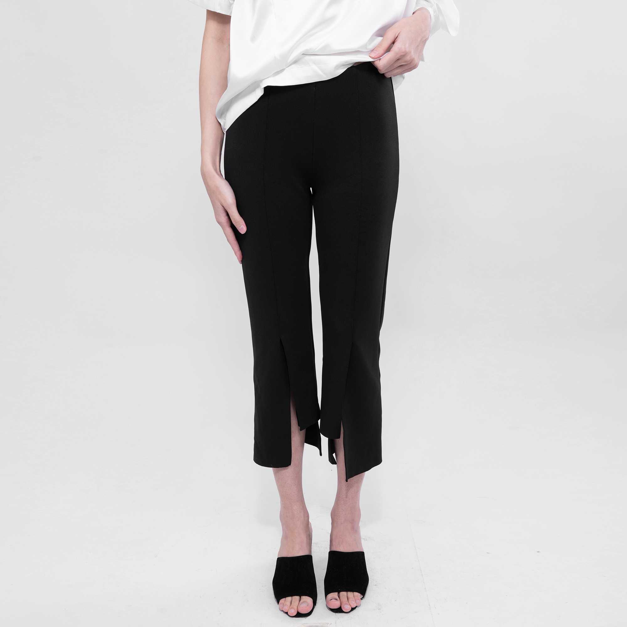 QueenCows กางเกงหลังคลอด Blair Stretch Trouser (Black)