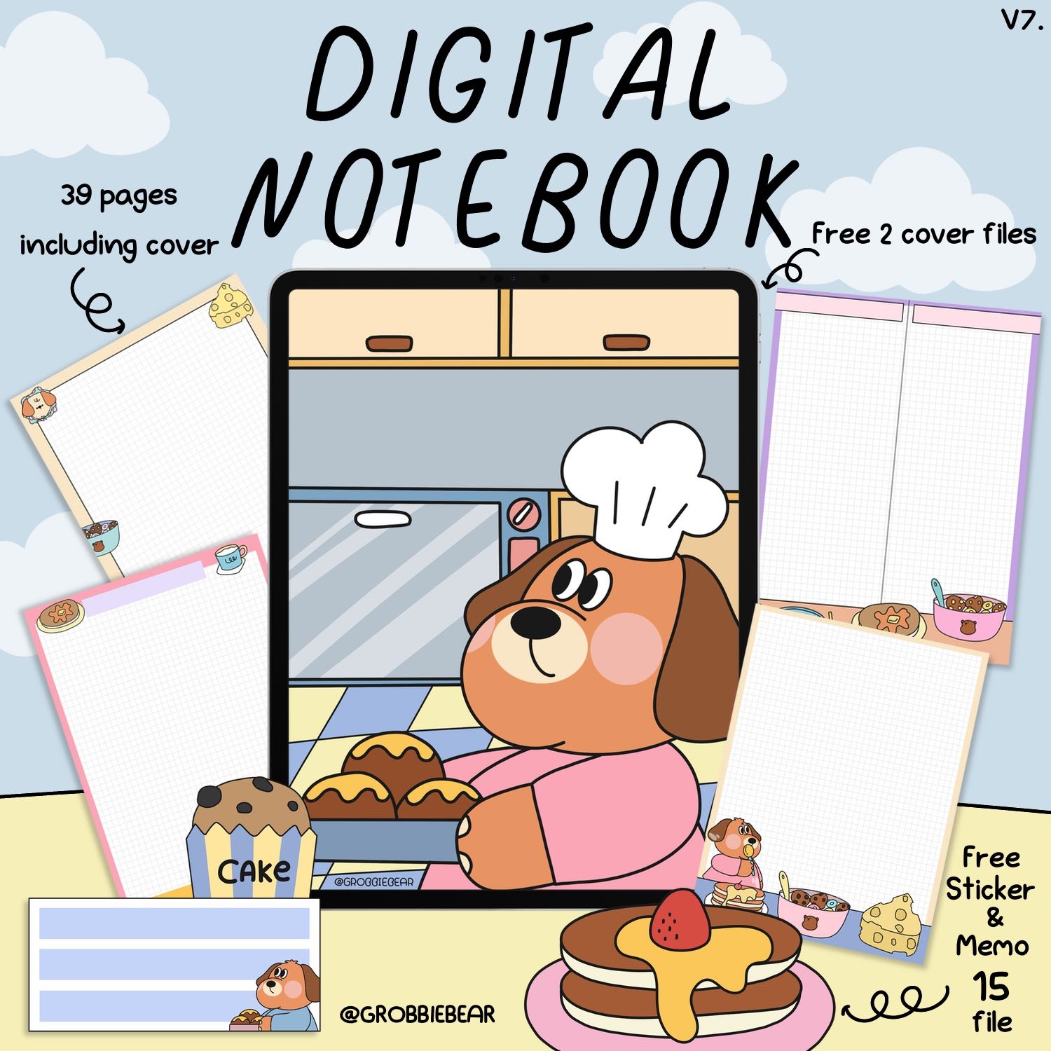 Digital notebooks v7.🥧