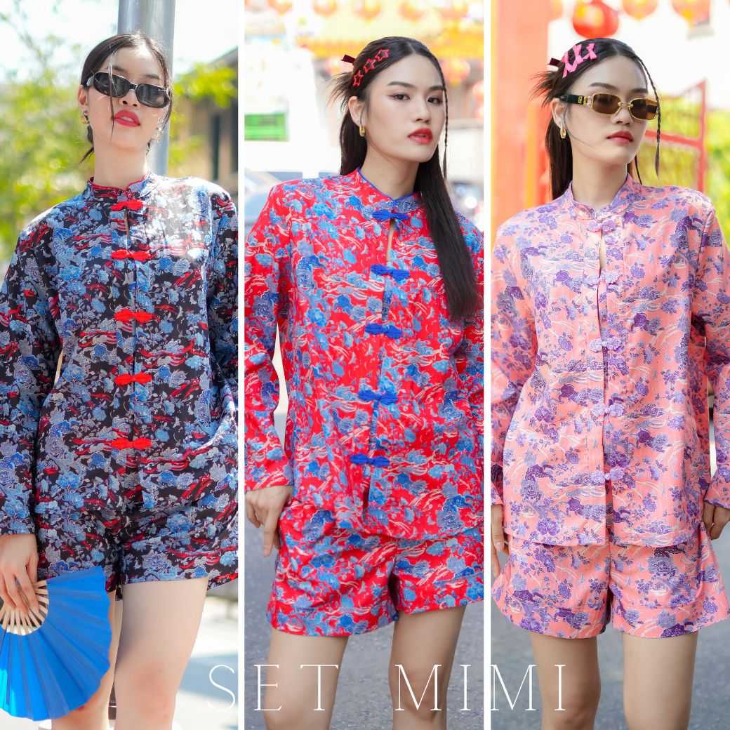 Set mimi ขาสั้น qilin
