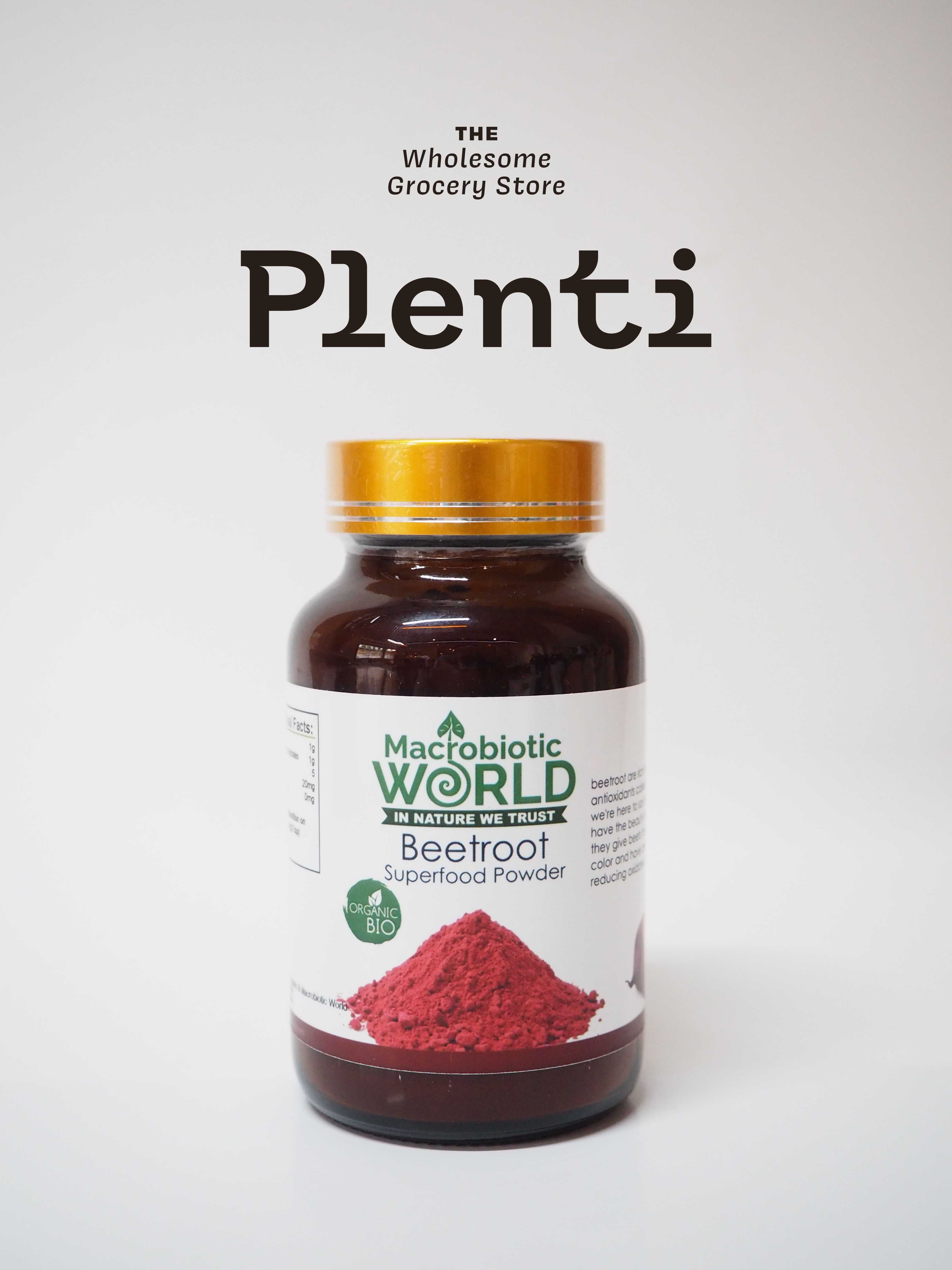 BEETROOT POWDER MACROBIOTIC WORLD