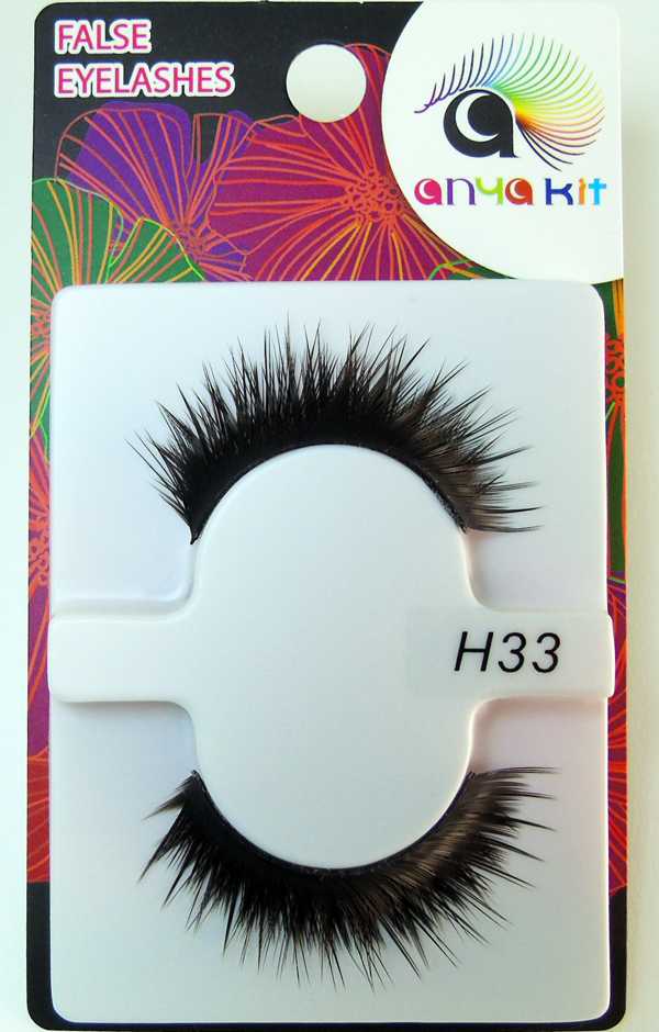 ขนตาปลอม anyakit 1 คู่ no.H33 MULTI LAYER SERIES สำหรับดารานักร้องนักแสดง