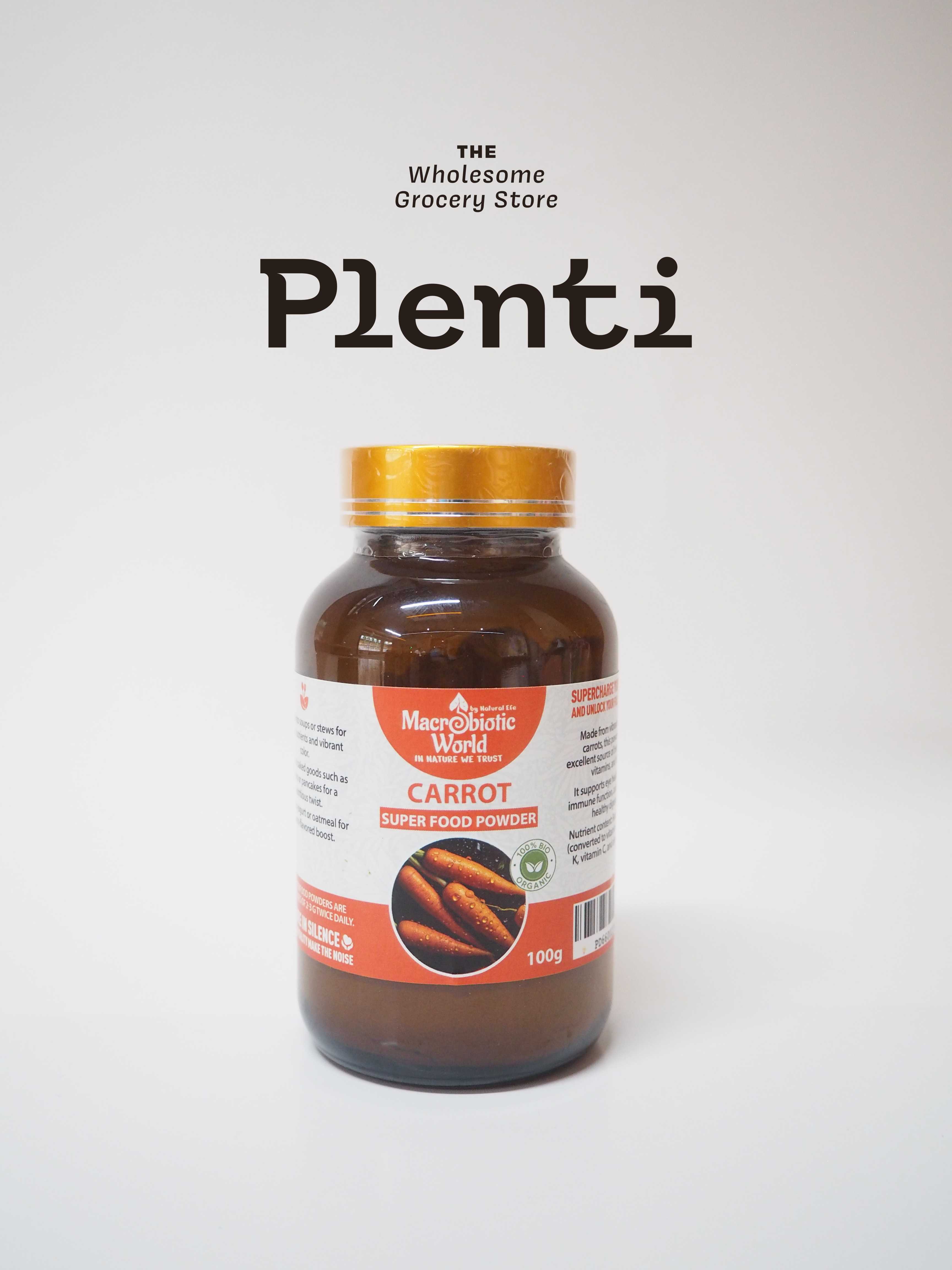CAROT POWDER MACROBIOTIC WORLD