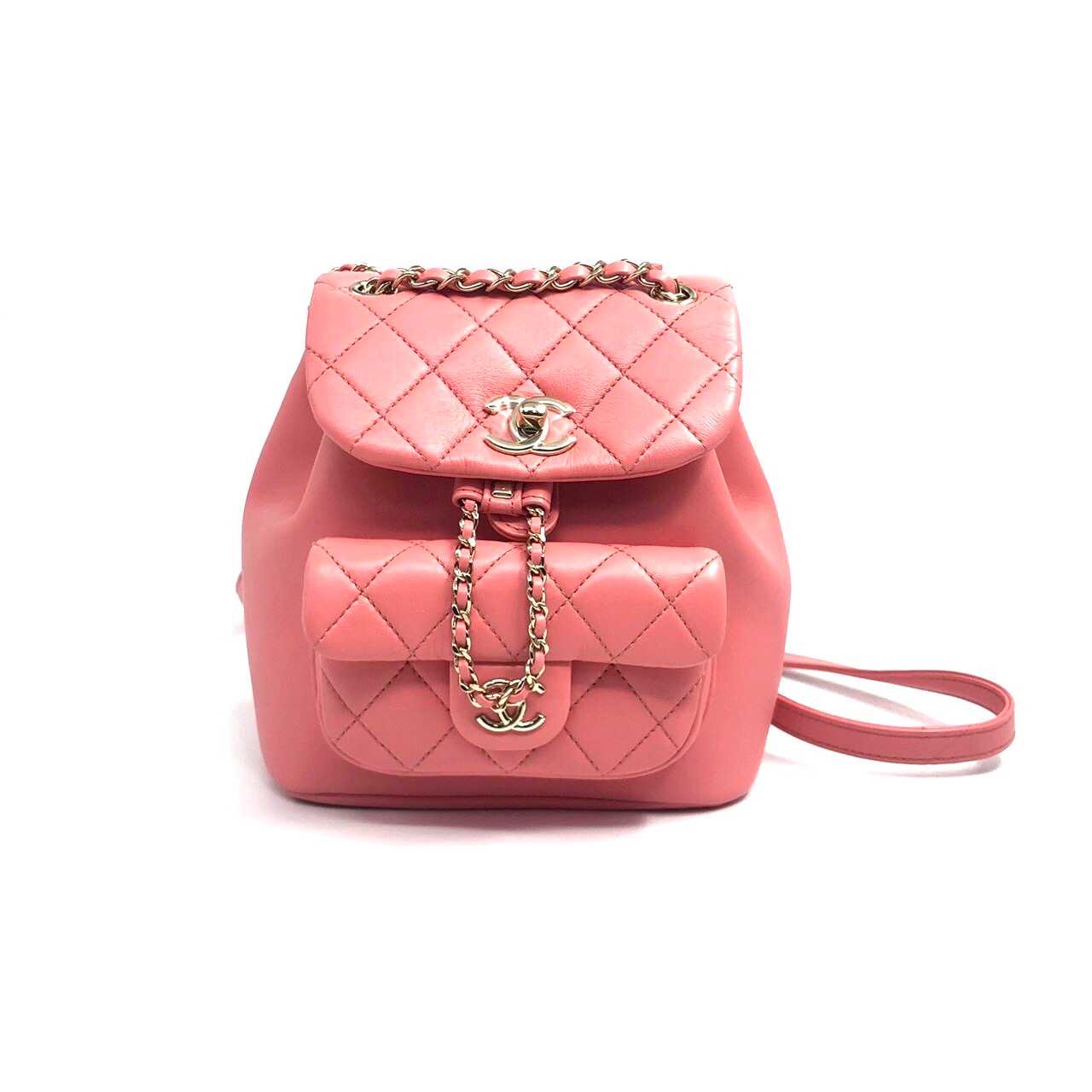New Chanel Backpack duma pink lamb lghw microchip A45C7E64