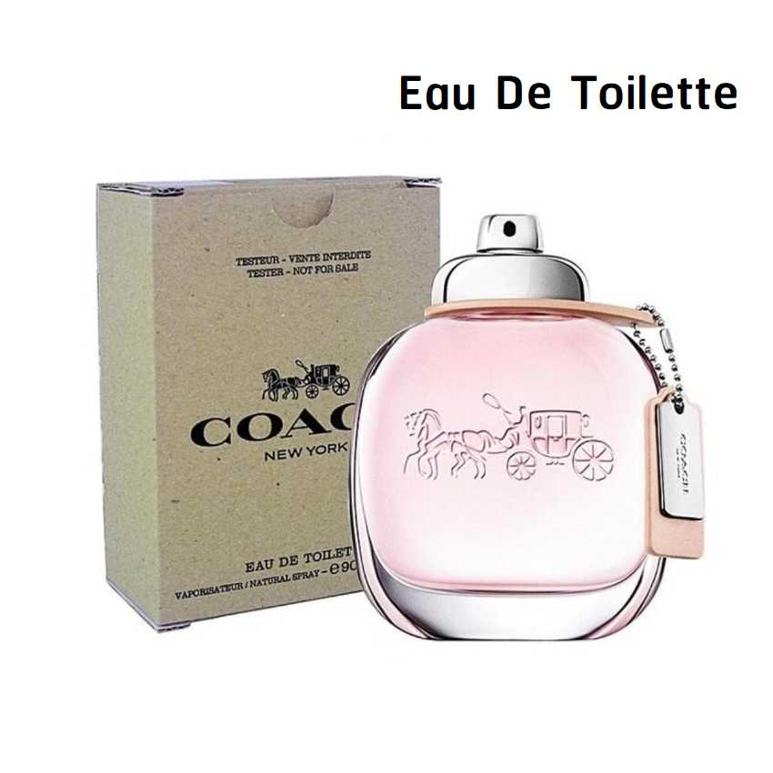 ( EDT ) COACH New York EDT Women 90 ml เทสเตอร์ กล่องน้ำตาล