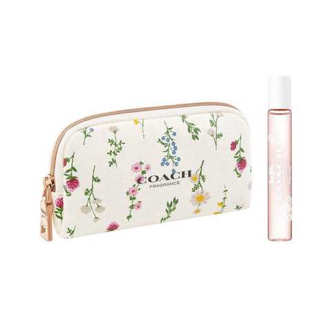 Coach Floral Eau de Parfum 7.5 ml หัวสเปรย์ พร้อมกระเป๋า