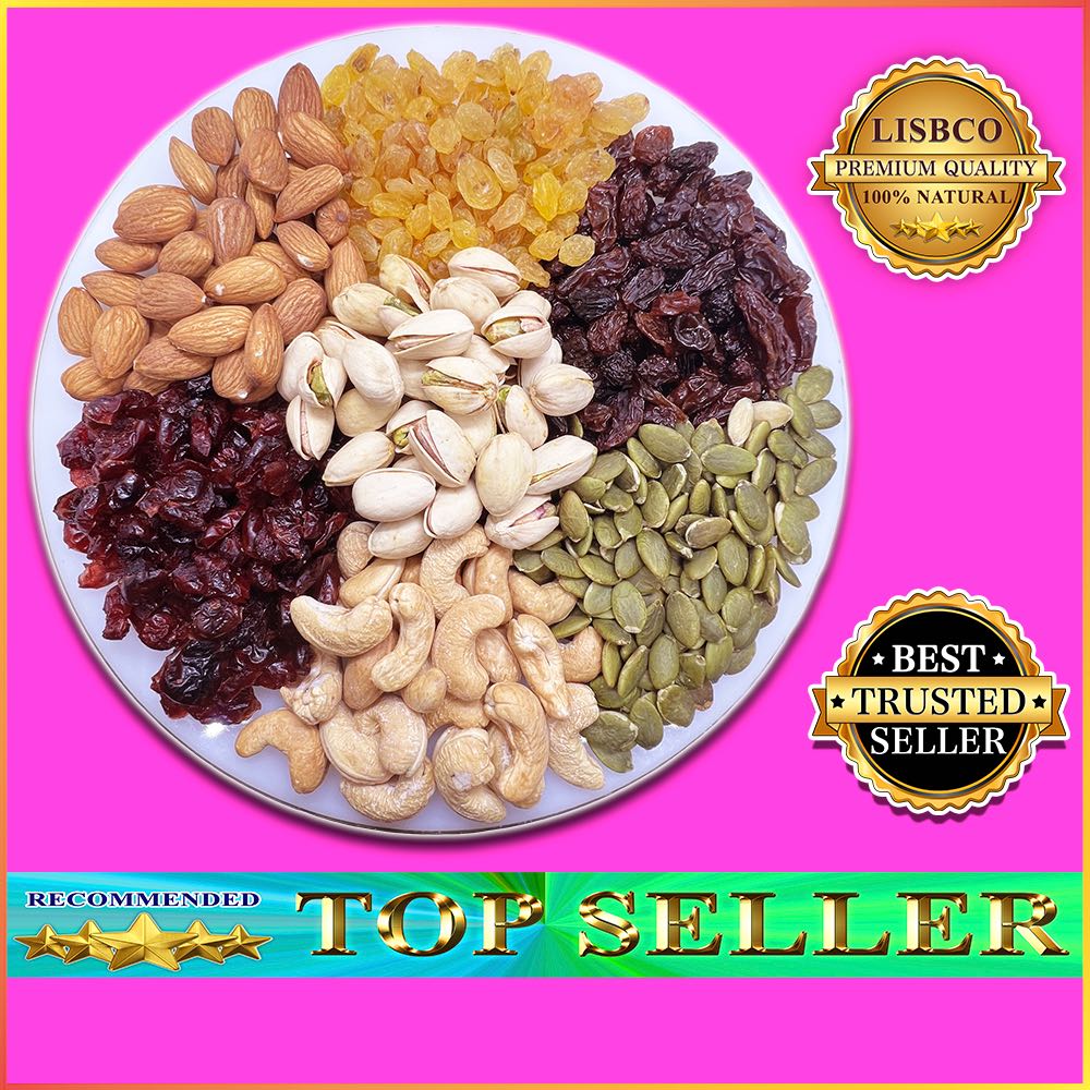 ซื้อ 1 แถม 1 ถั่ว ธัญพืช ผลไม้อบแห้ง ธัญพืชอบ พร้อมทาน Nuts Dried Fruit Grains อัลมอนด์ เม็ดมะม่วง
