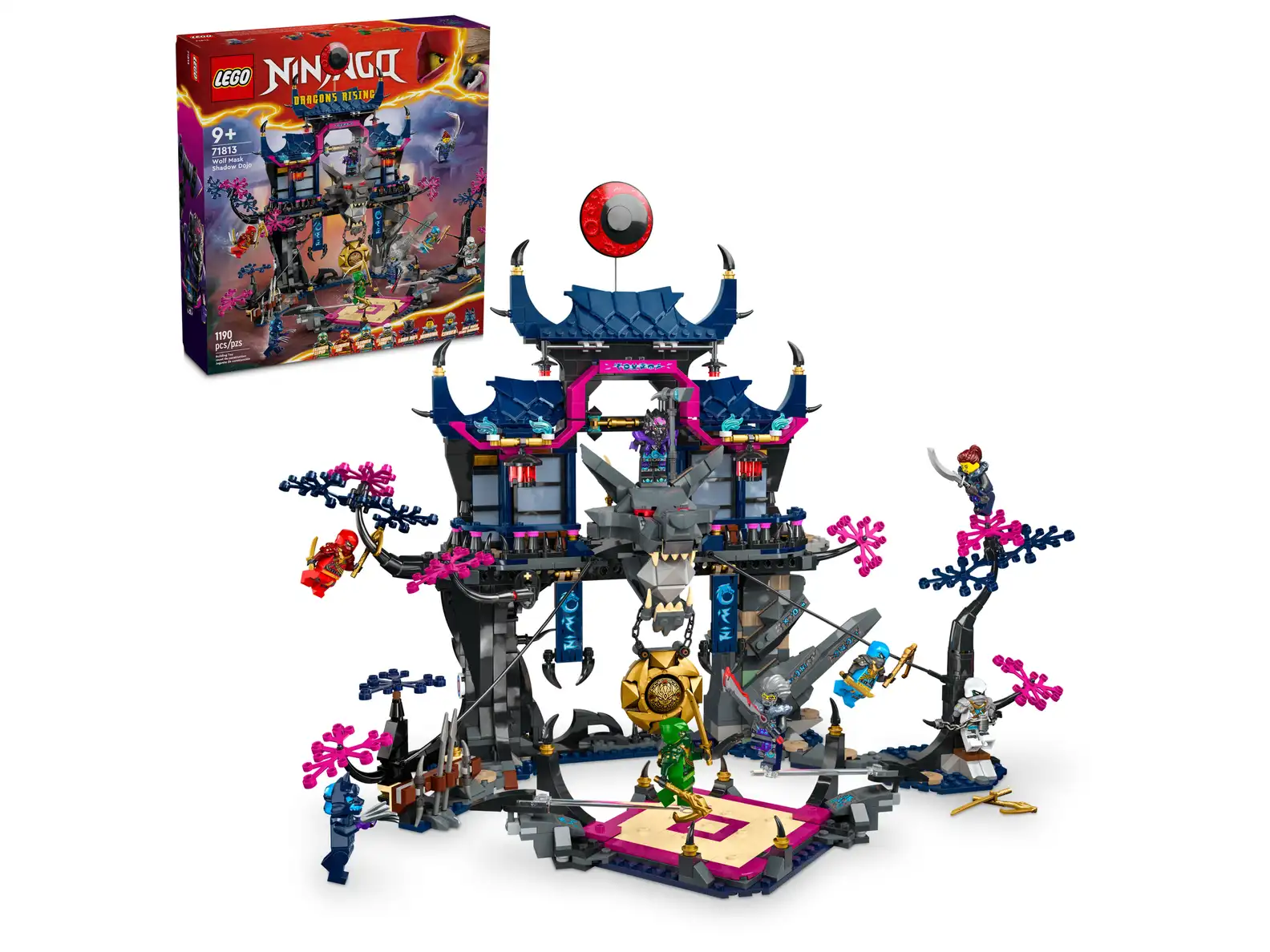 LEGO 71813 Wolf Mask Shadow Dojo (สินค้าซื้อแล้วไม่รับเปลี่ยนคืน)