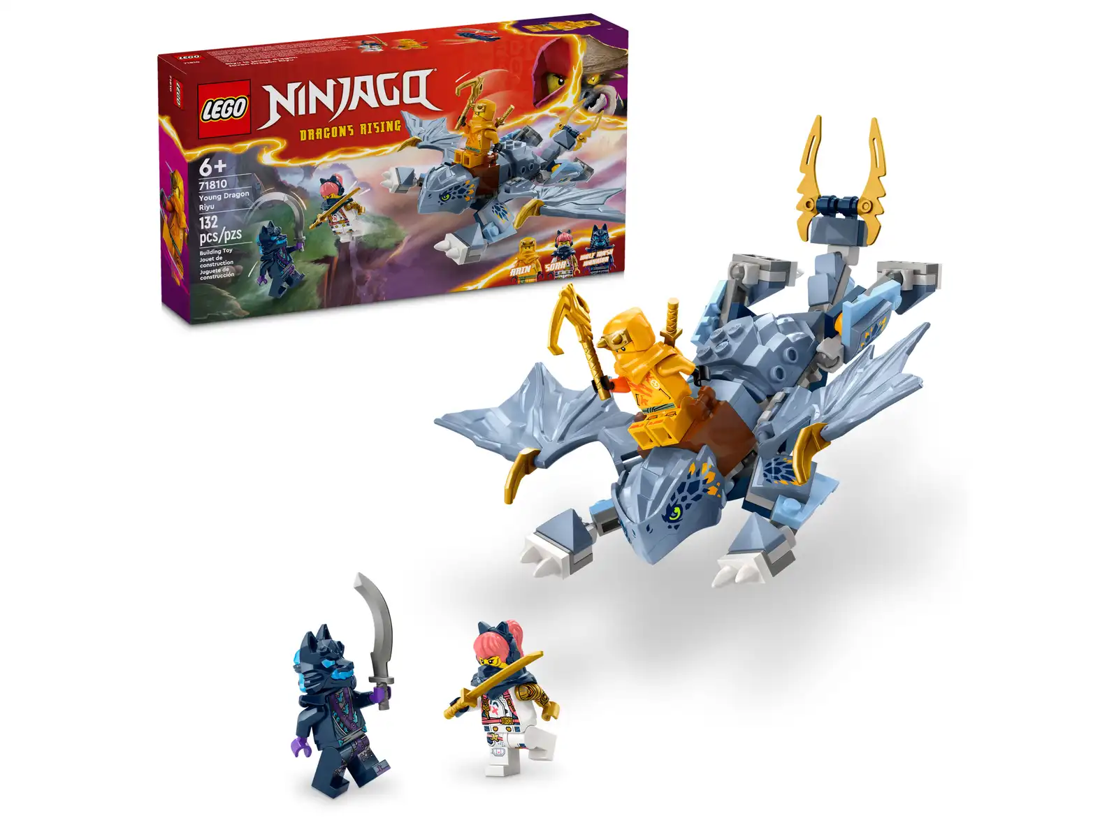 LEGO 71810 Young Dragon Riyu (สินค้าซื้อแล้วไม่รับเปลี่ยนคืน)