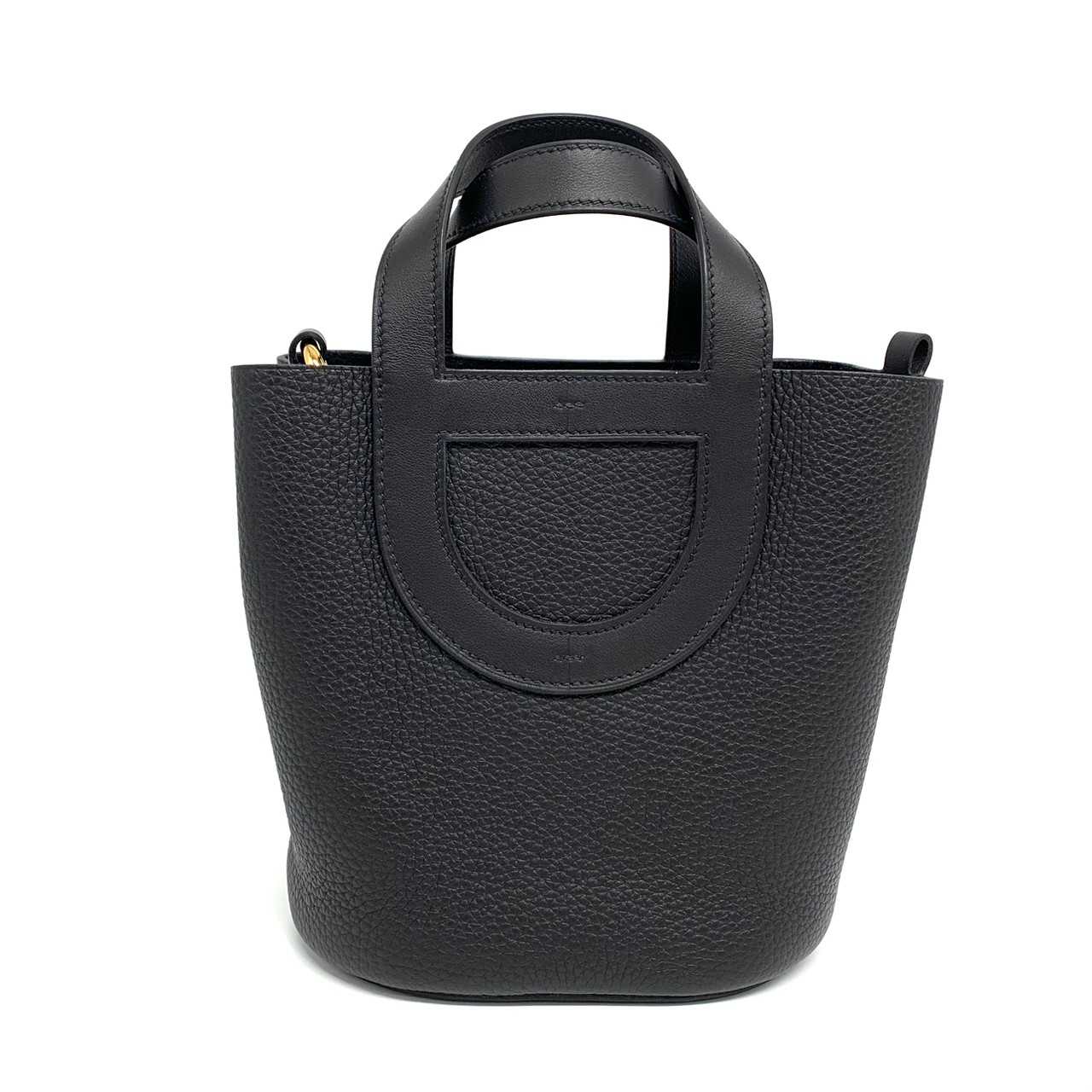 New Hermes in the loop noir clemence ghw stamp B