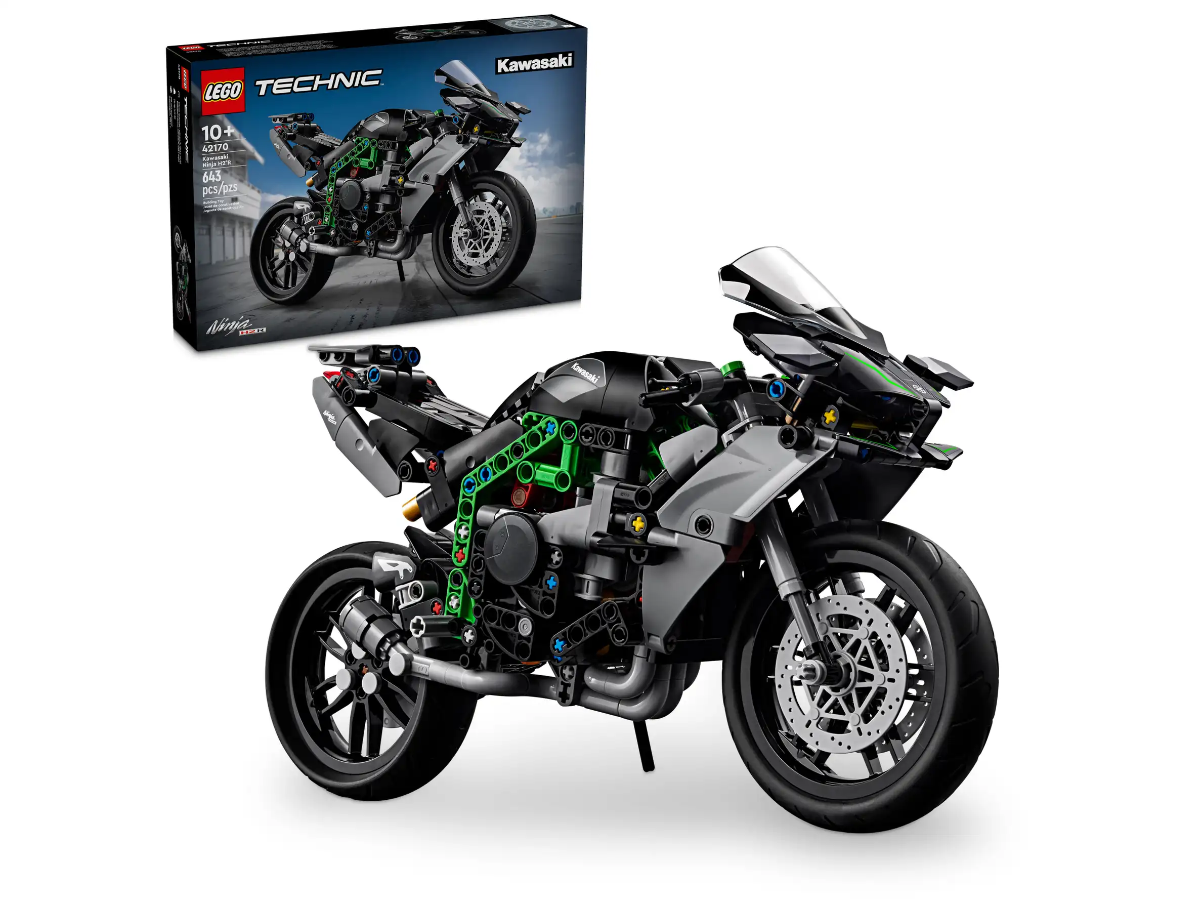 LEGO 42170 Kawasaki Ninja H2R Motorcycle (สินค้าซื้อแล้วไม่รับเปลี่ยนคืน)