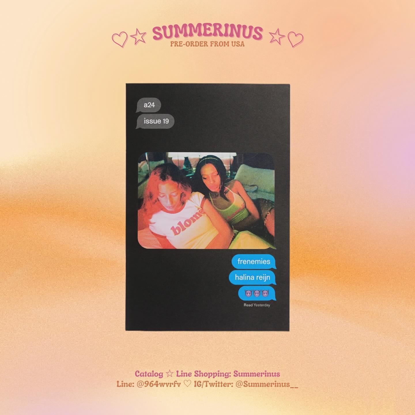 Frenemies 🌞 Zine by Halina Reijn