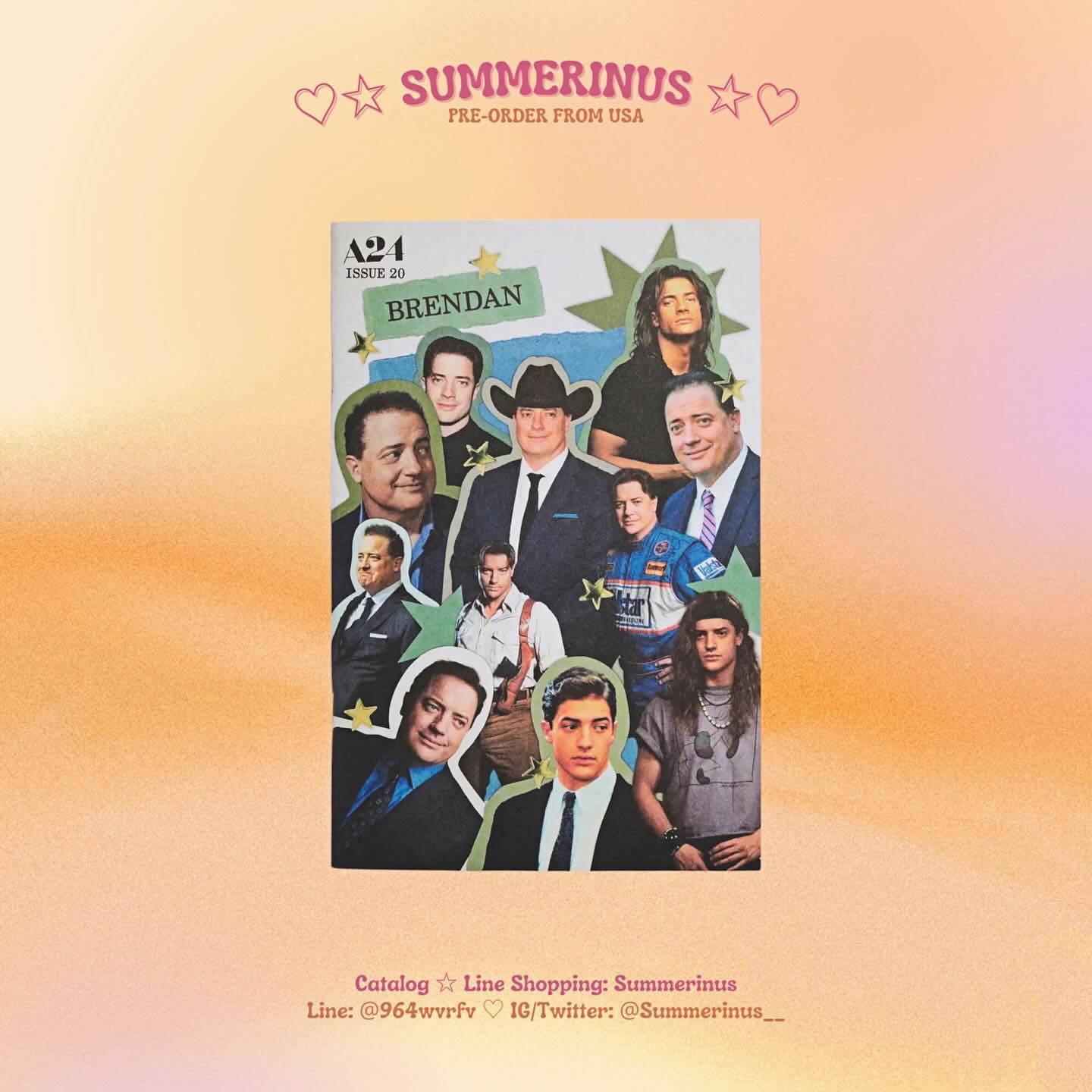 Brendan Fraser 🌞 Zine