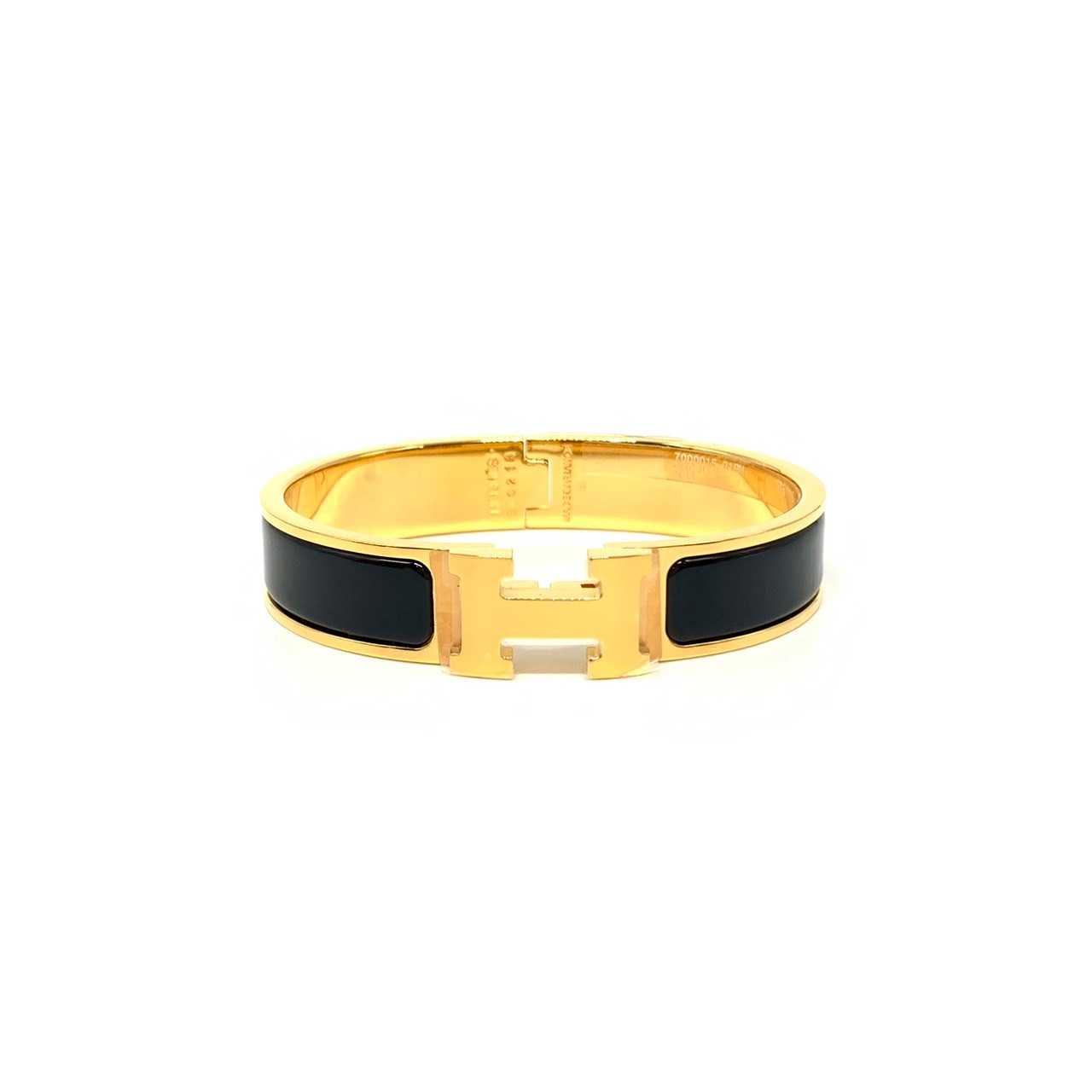 New Hermes Clic clac pm noir ghw