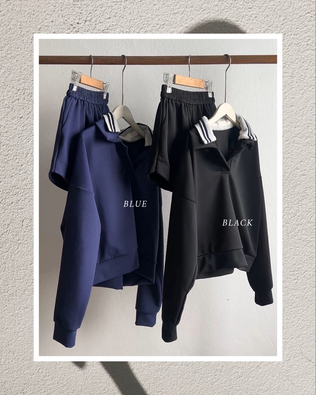 POLO MERLET BLU