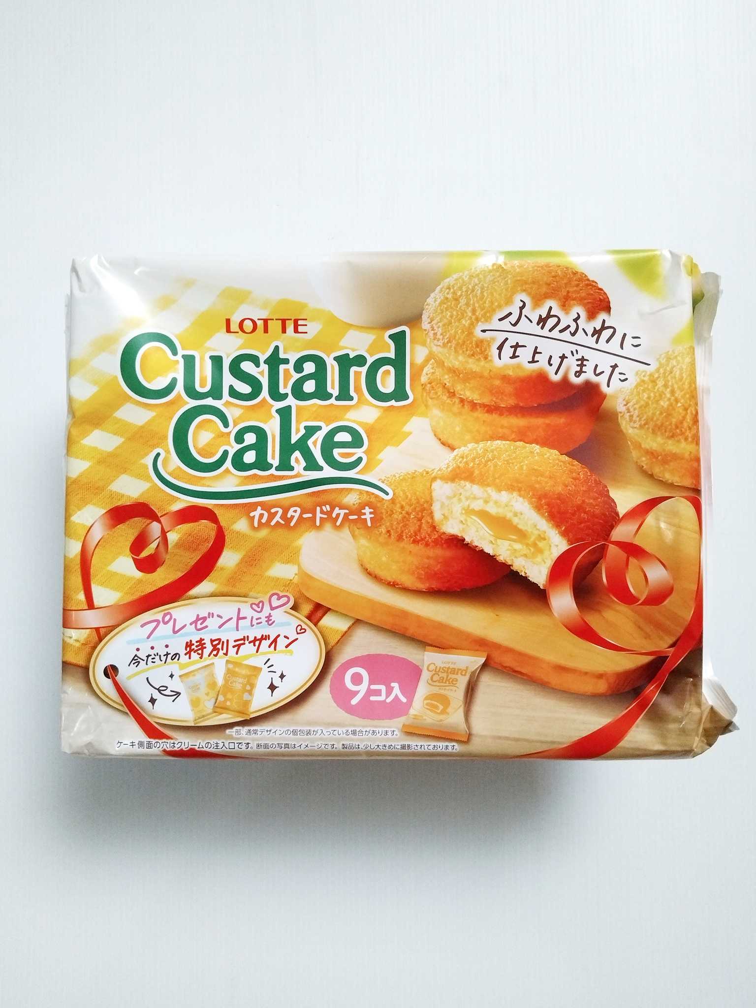 Lotte Custard Cake
