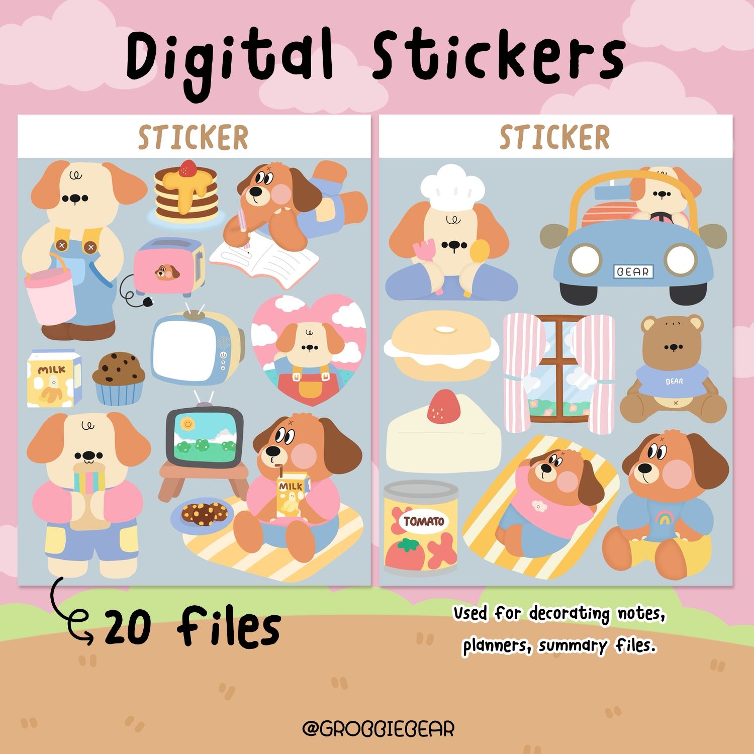v7.สติ๊กเกอร์ตกแต่ง digital 
