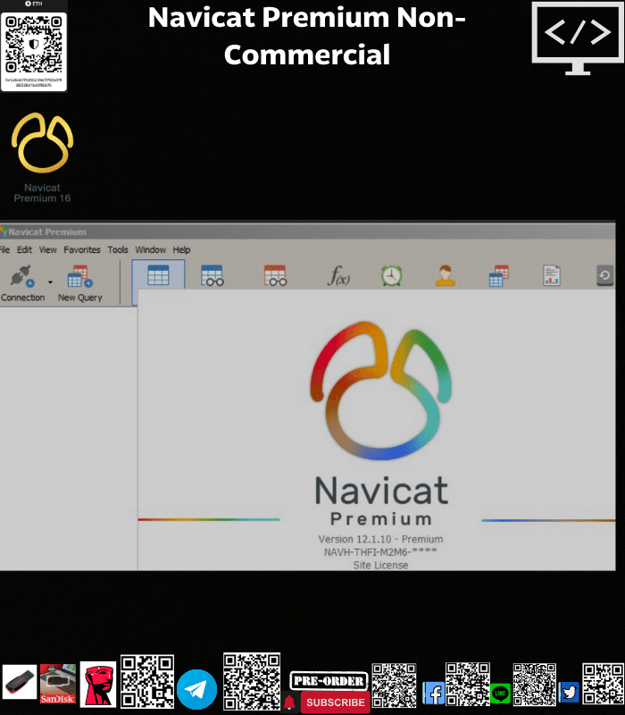 Navicat Premium ซอฟต์แวร์จัดการฐานข้อมูลที่เชื่อมต่อได้ทั้ง MySQL, MariaDB