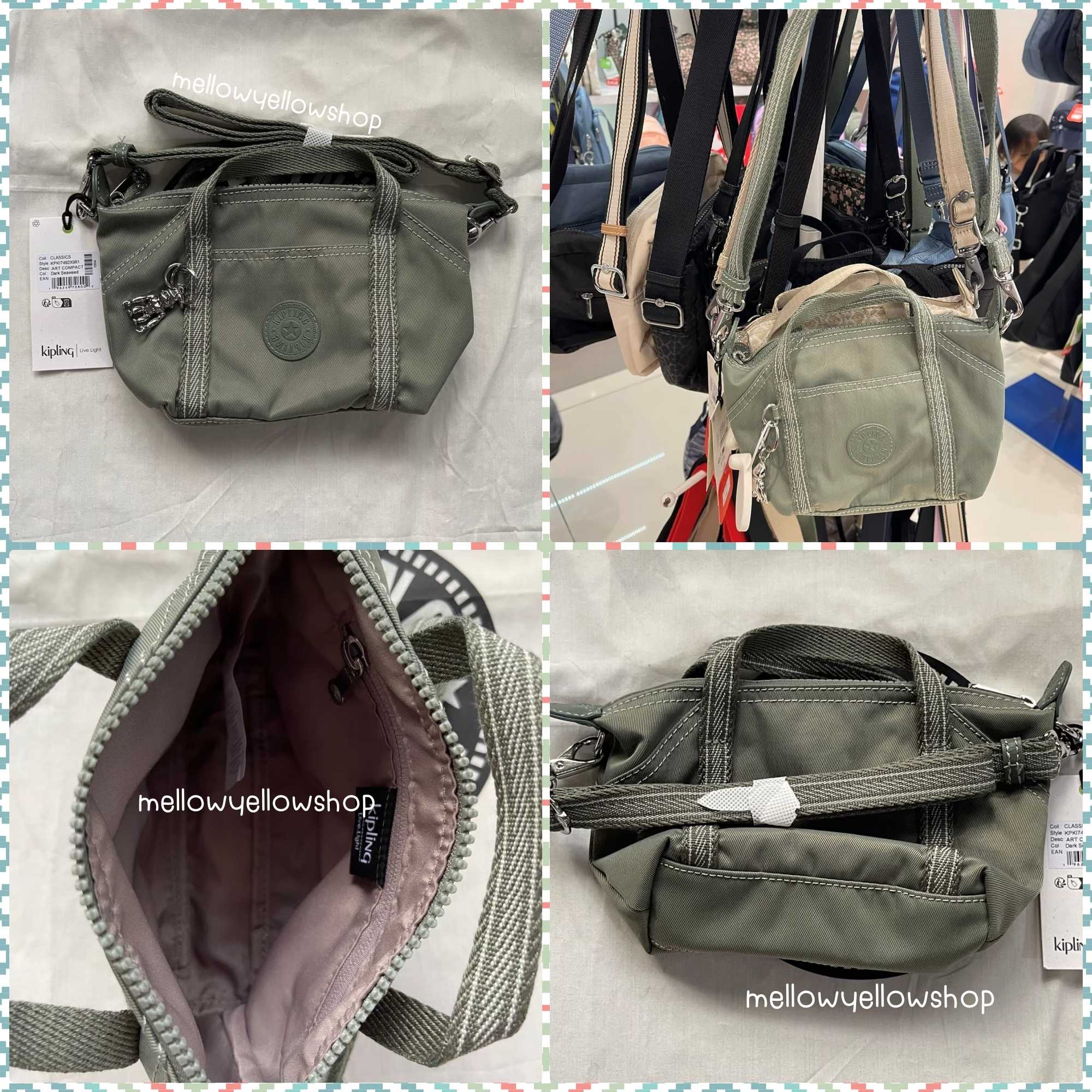 ❌ ลดเคลียร์ กระเป๋า Kipling art compact small crossbody bag