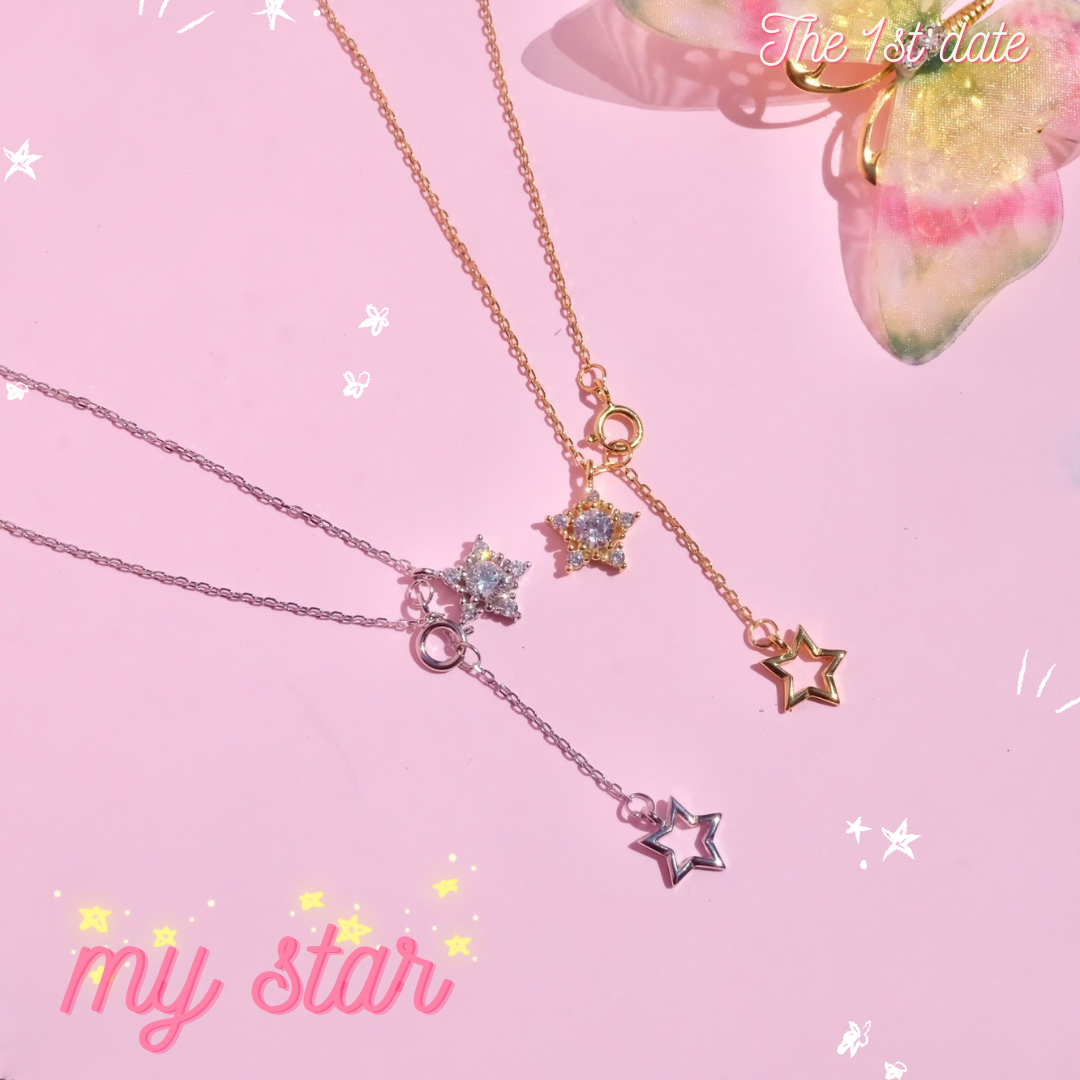 สร้อยคอรุ่น My Star ⭐️ -ส่งฟรี s925