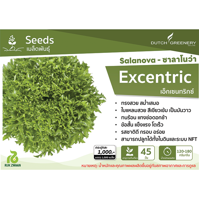 Incised Leaf Green - Excentric RZ
