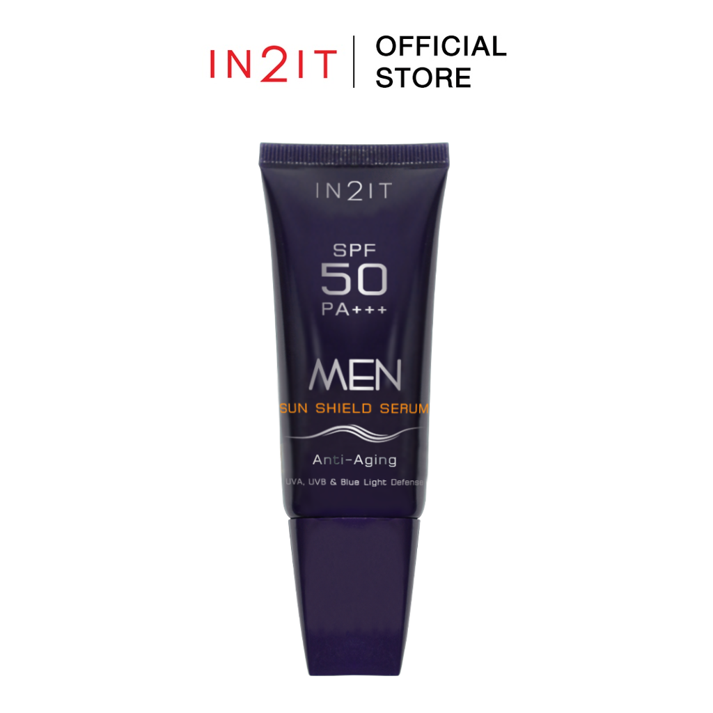 IN2IT MEN SUN SHIELD SERUM SPF50 PA+++  เซรั่มกันแดด [MSKM]