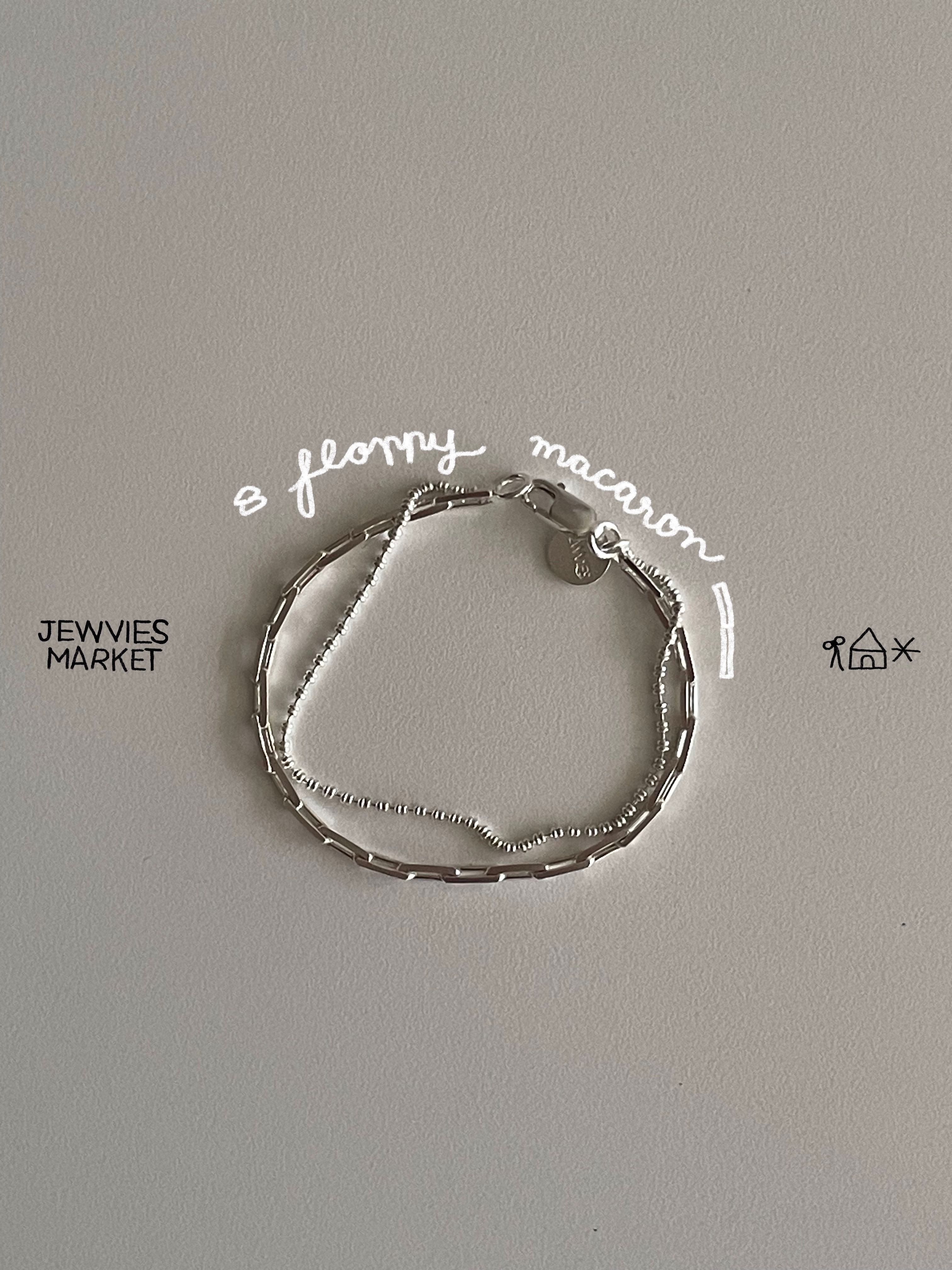 JEWVIES(SOLD OUT)floppy macaron bracelets🧁🫧