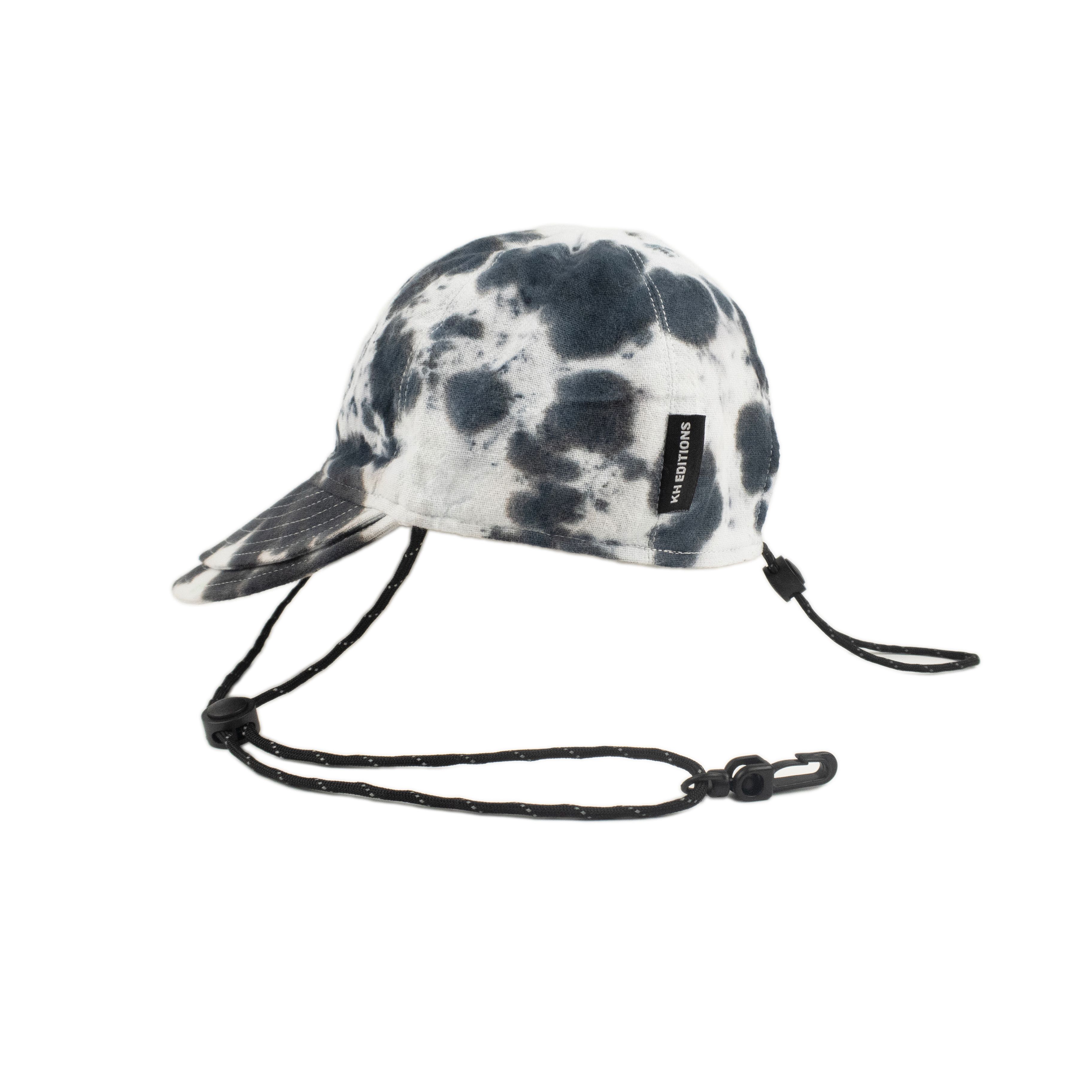TIE DYE COTTON FRONT DOUBLE BRIM CAP | หมวกแก๊ป ปีกหน้าสองชั้น มัดย้อม ผ้าฝ้าย