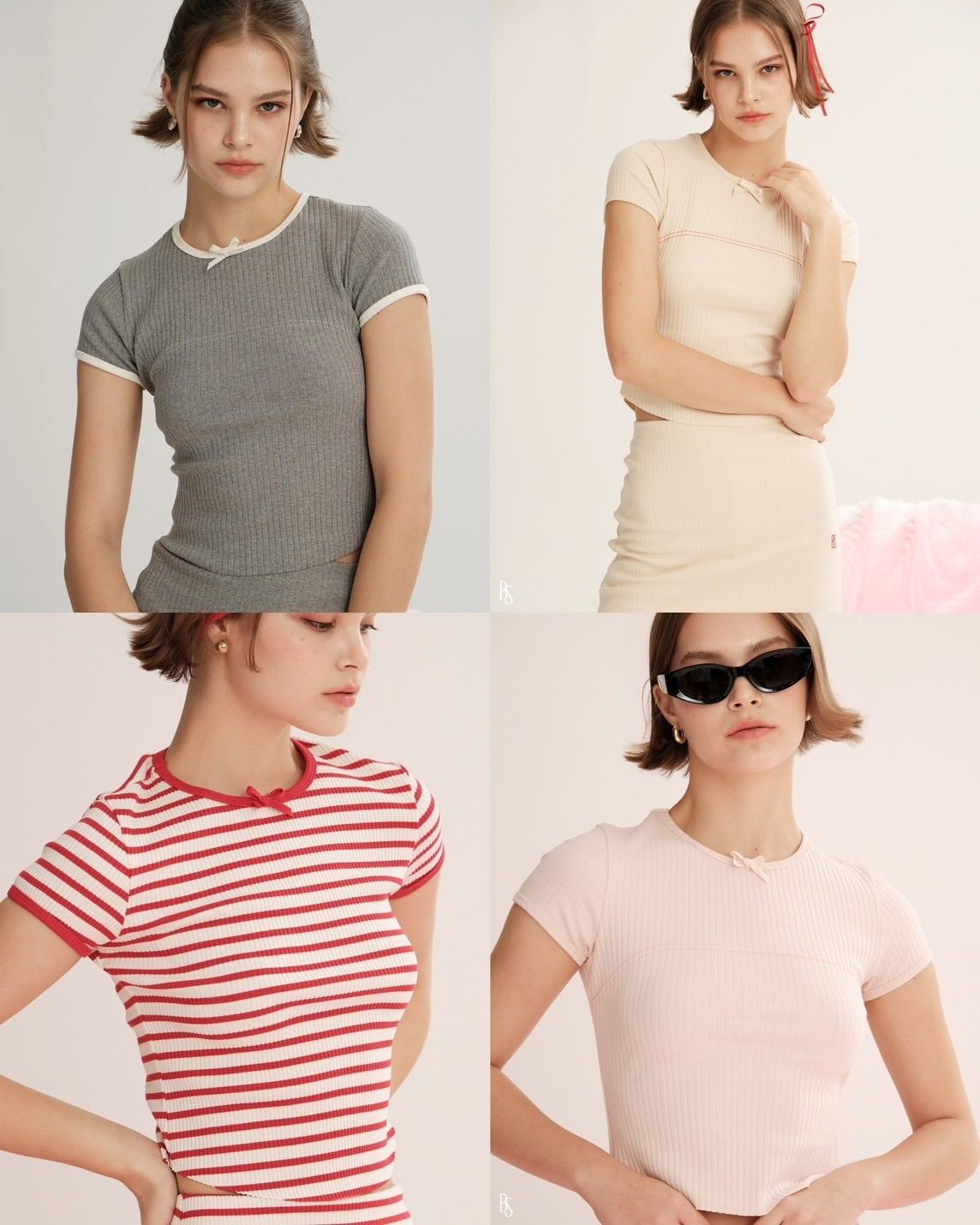 (CR) Boarding Tee เสื้อยืดเข้ารูป ดีเทลด้านเว้าข้าง ผ้าใส่สบาย