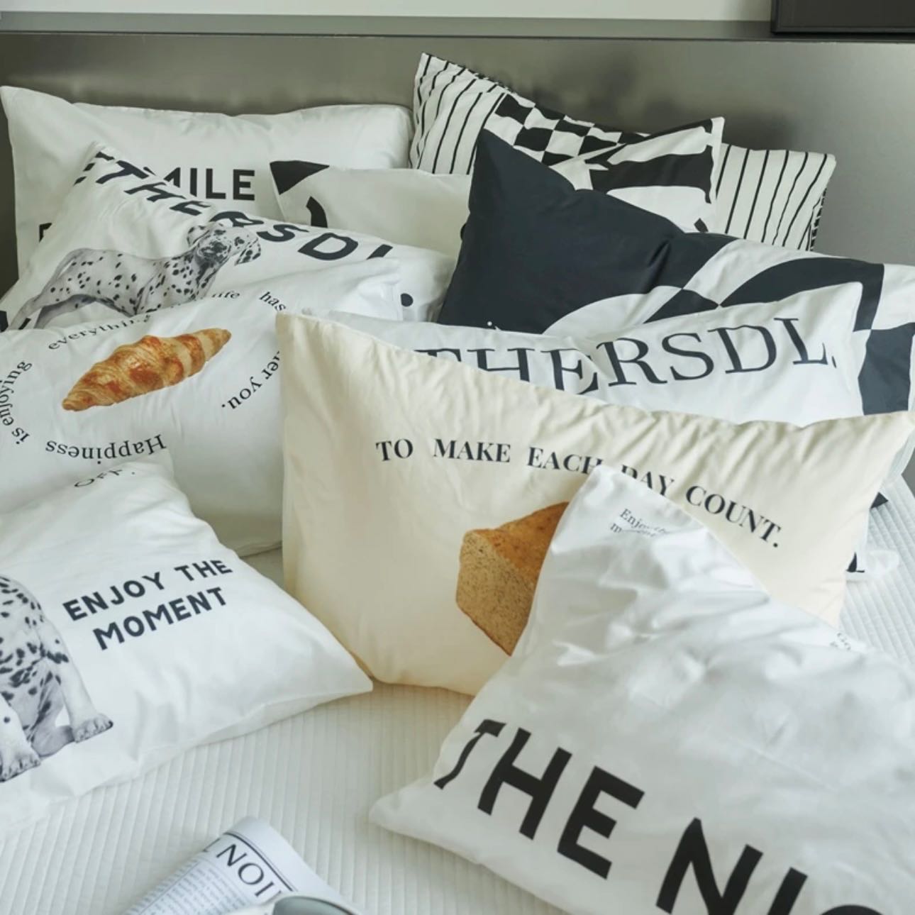 ปอกหมอน : ผ้า cotton on 100% (pre-order)