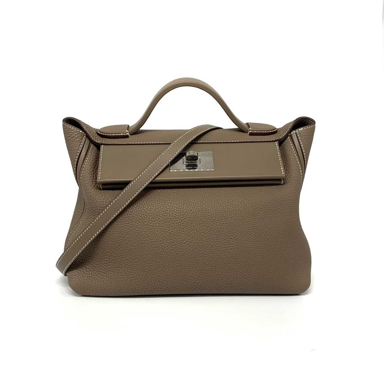 Hermes 24/24 size 29 etoupe togo/swift phw stamp U