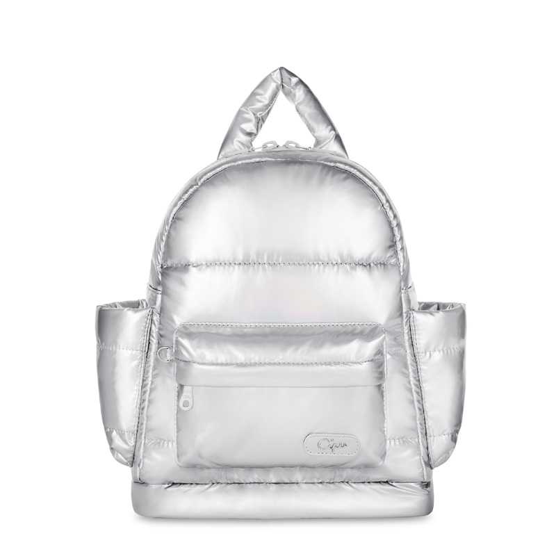 CiPU กระเป๋าเป้ใบเล็ก ขายดีตลอดกาล รุ่น AIRY Backpack S สี Silver Disco