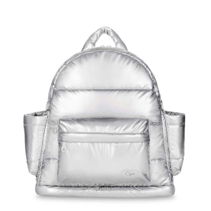 CiPU กระเป๋าผ้าอ้อม รุ่น สะพายหลัง AIRY Backpack M สี Silver Disco