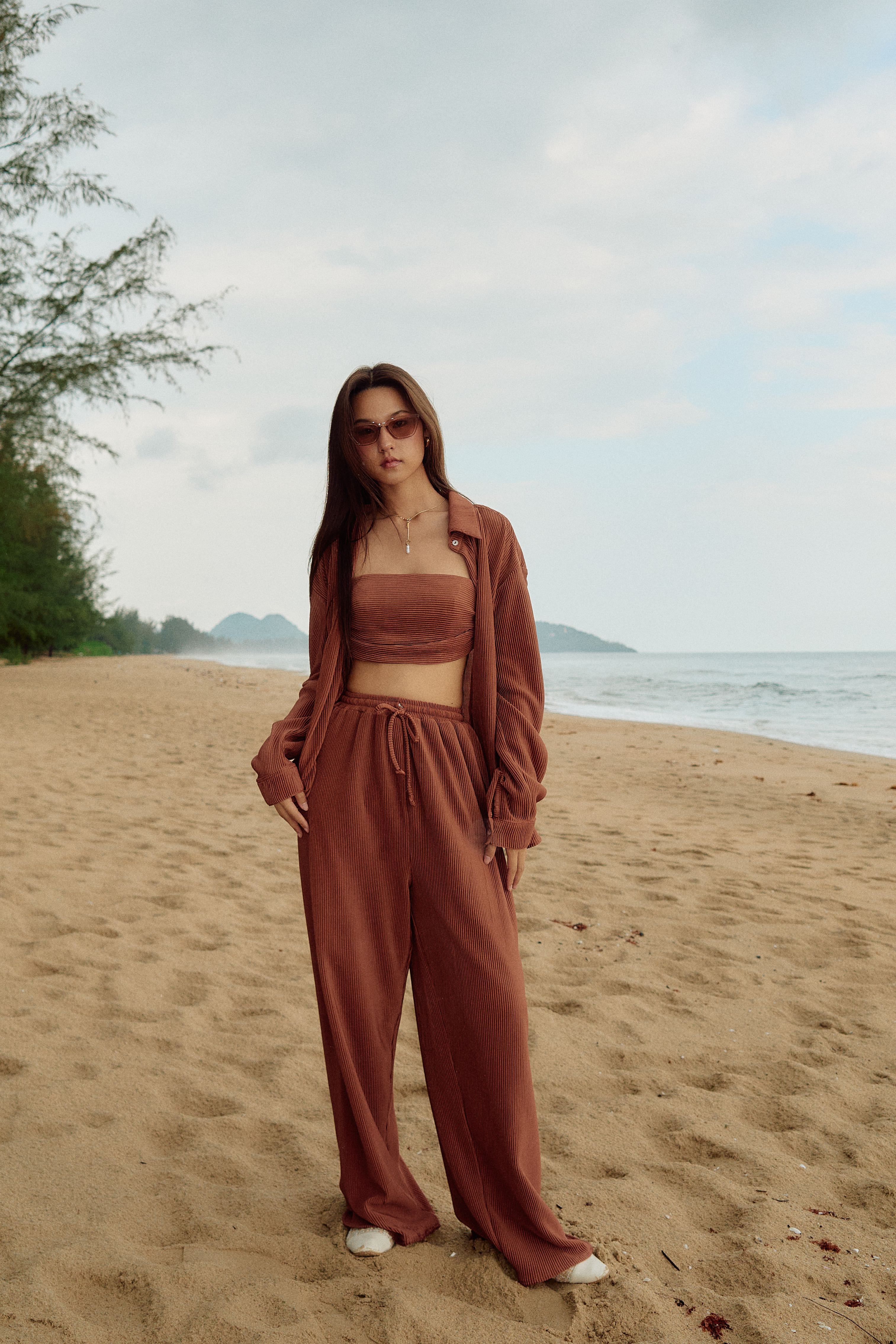 FABLAB Originals Beach Please Peat Shirt&Pants Set