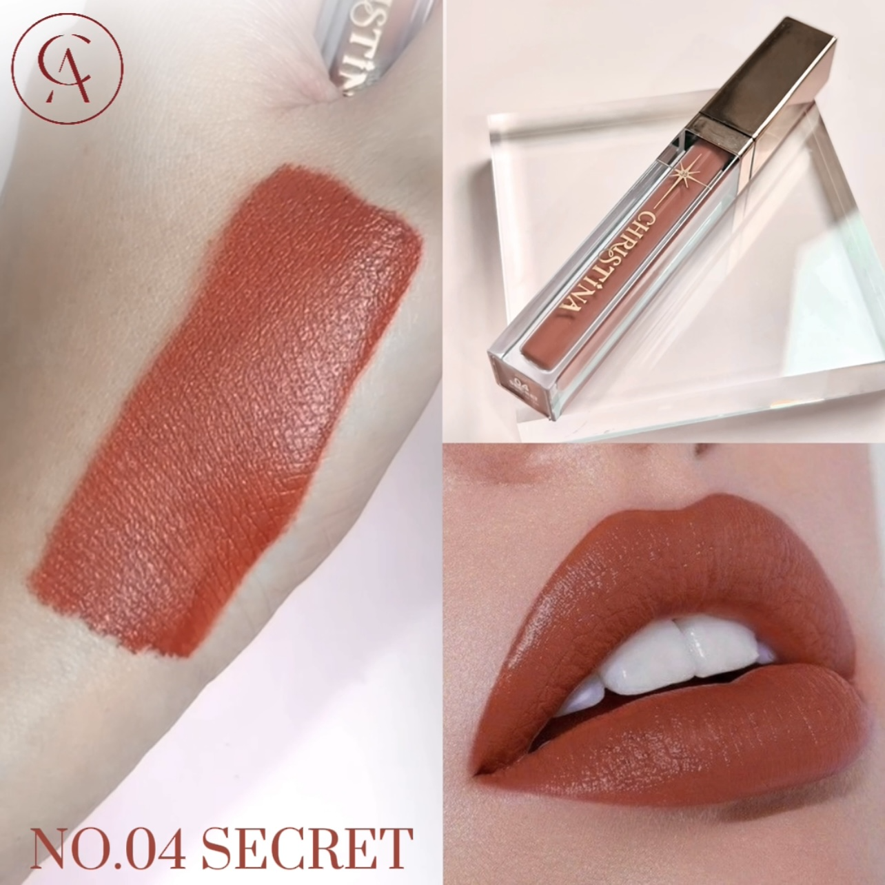 CHRISTINA SOFT MATTE LIP 04 SECRET
