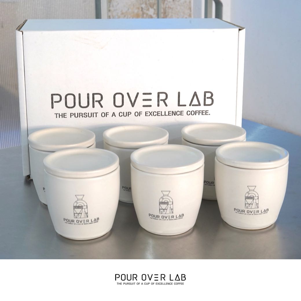แก้วคัปปิ้ง เซ็ท 6 ใบ | POUR OVER LAB