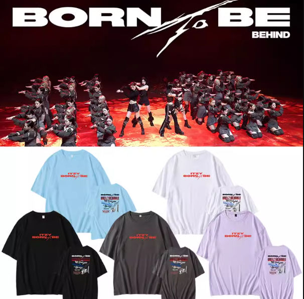 Pre-Order | เสื้อยืด ITZY : BORN TO BE