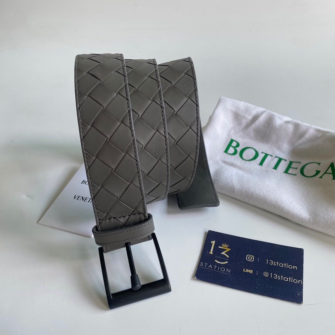 New Bottega Belt 4 CM Size110แท้💯🚗พร้อมส่ง