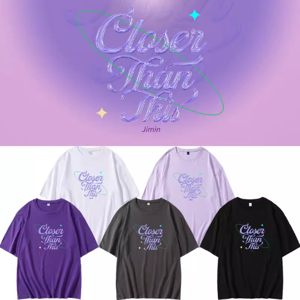 Pre-Order | เสื้อยืด BTS Jimin : Closer Than This