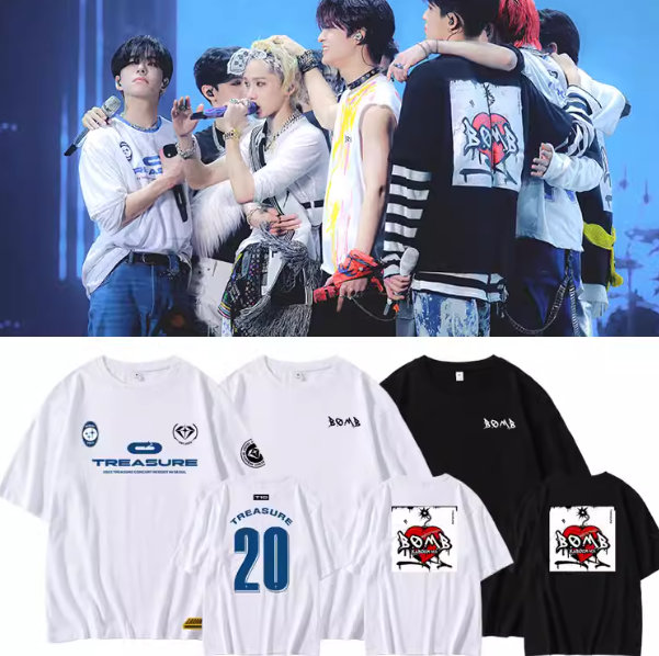 Pre-Order | เสื้อยืด TREASURE : [REBOOT] B.O.M.B Concert