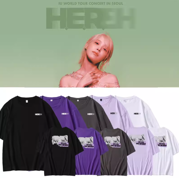 Pre-Order | เสื้อยืด IU : [H.E.R] World Tour Concert 2024