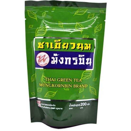 ชาเขียวนม มังกรบิน 200กรัม