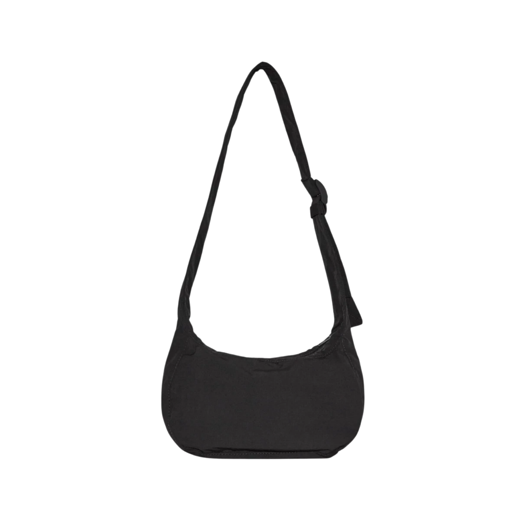 พร้อมส่ง - กระเป๋า COS Nylon Crossbody Saddle Bag สี Black