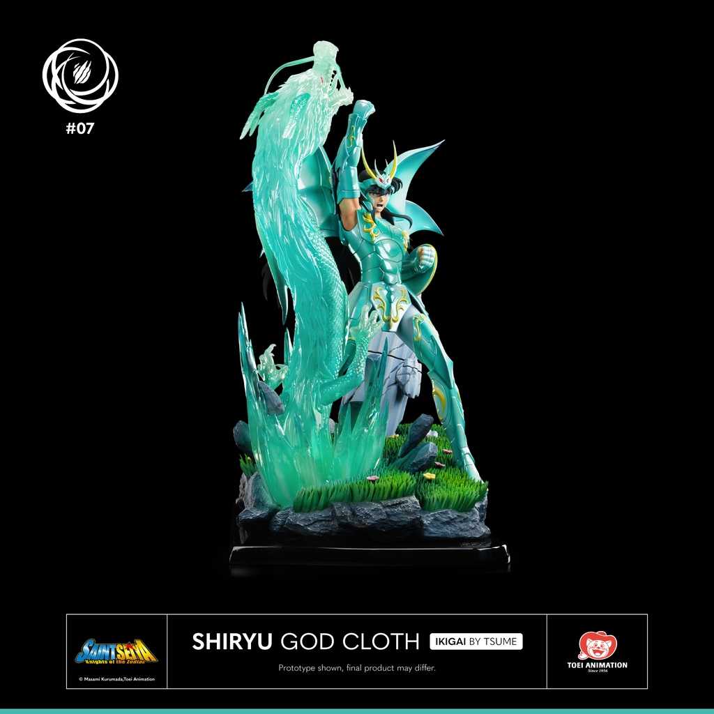 Tsume Art : Ikigai Shiryu God Cloth 1/6 Scale Statue