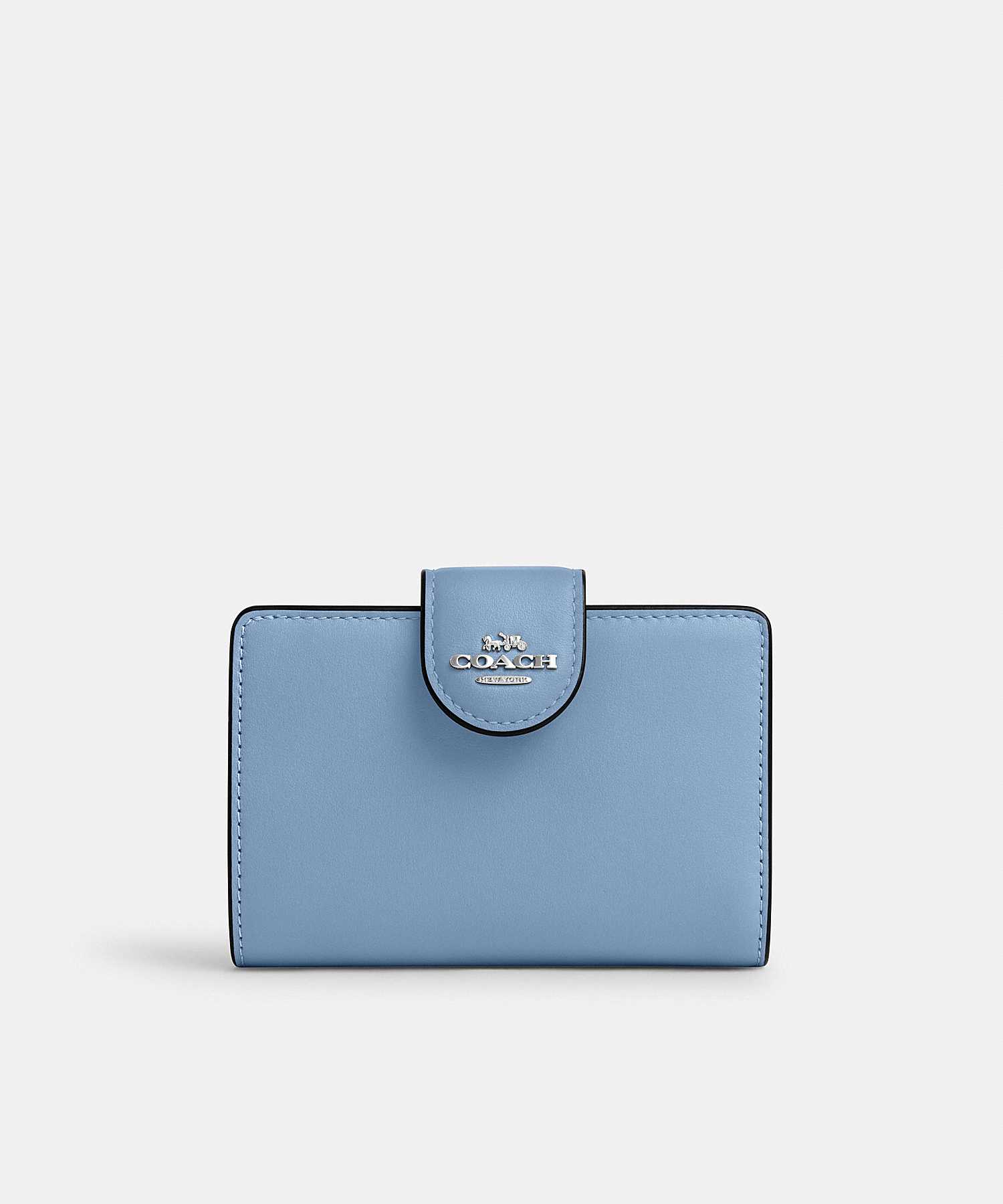 COACH MEDIUM CORNER ZIP WALLET CR791 SVEYB