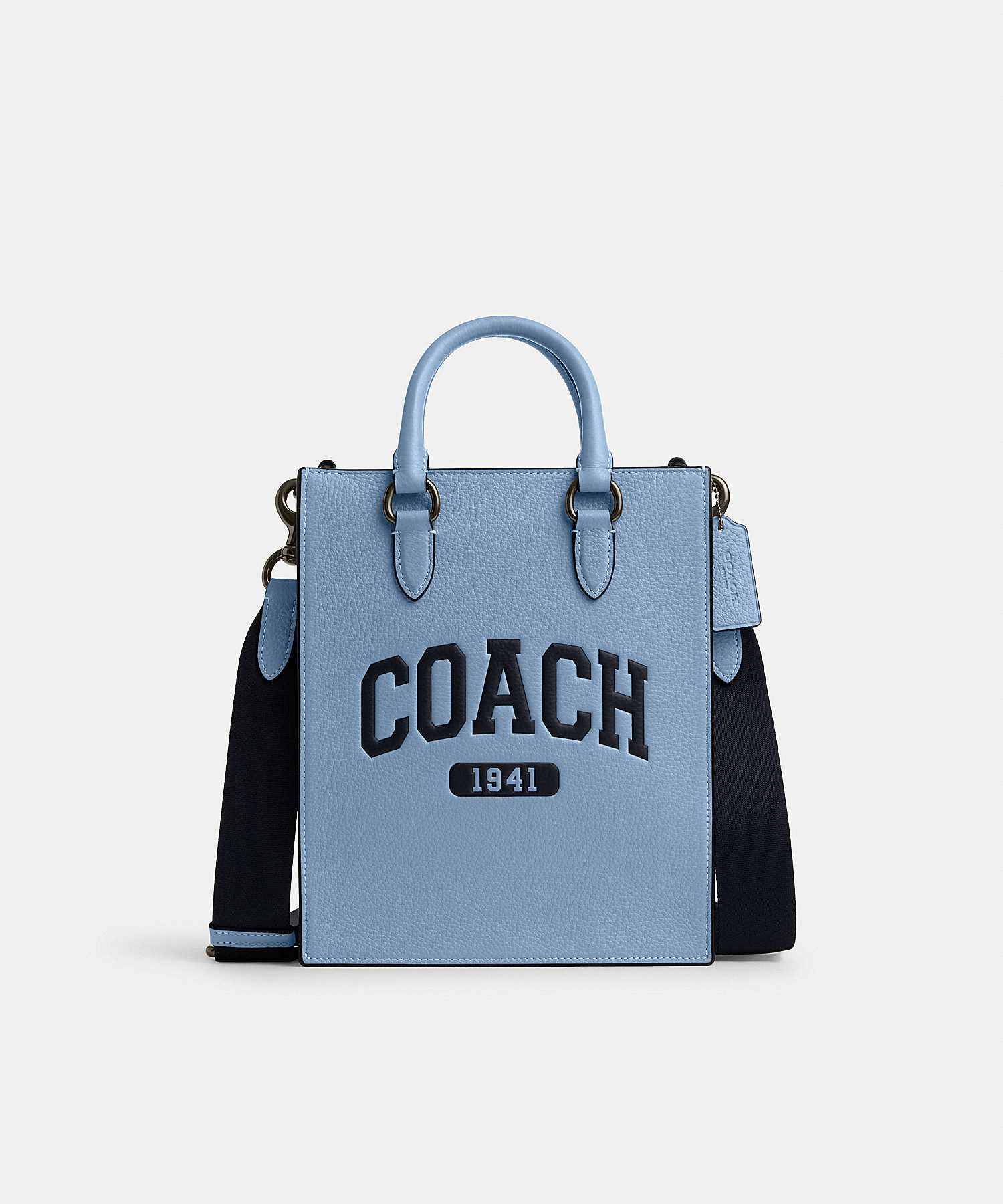 COACH DYLAN TOTE WITH VARSITY CR312 QBCFL