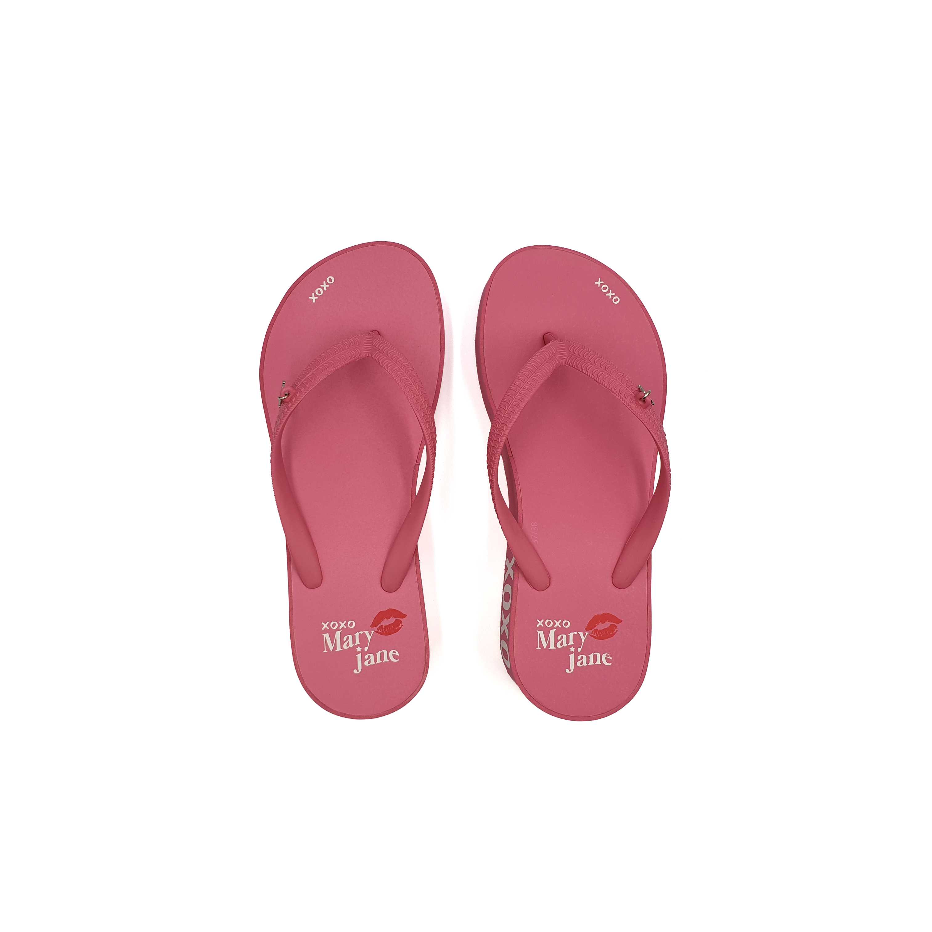 ORIGINAL WEDGE FLIP FLOPS IN HOT PINK