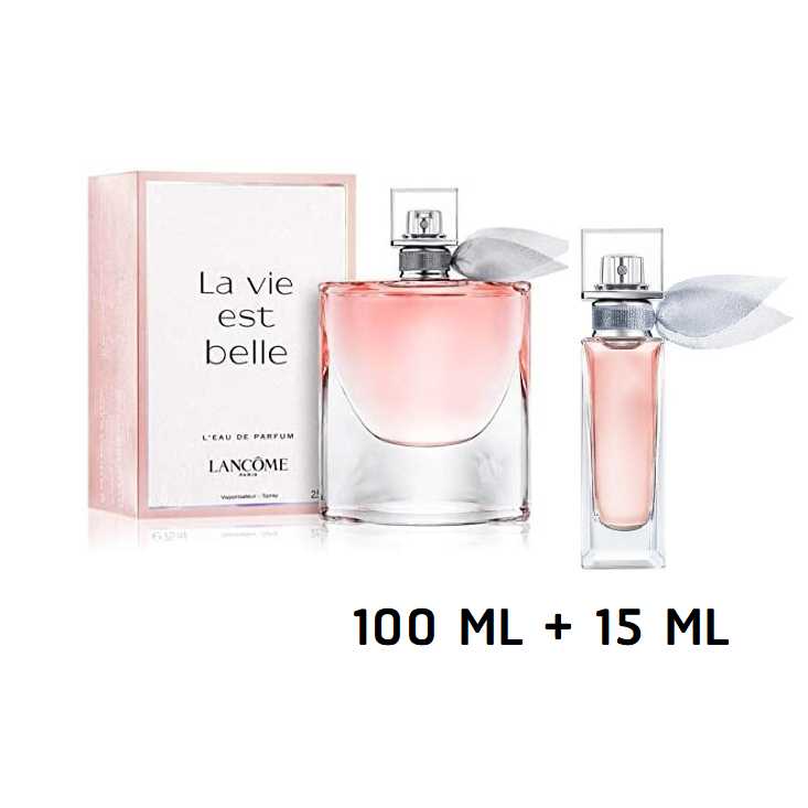 Set Lancome La Vie Est Belle EDP 100 ML + 15 ML กล่องซีล