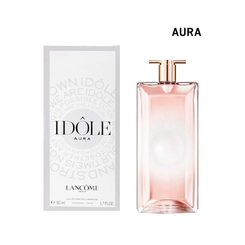 (50 ML - AURA) Lancome IDOLE AURA EDP 50 ml เทสเตอร์ กล่องขาว