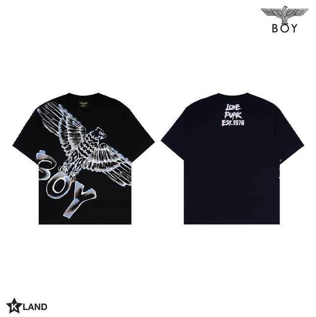 [CLEARANCE] BOY LONDON T-SHIRT BIG EAGLE COLLECTION เสื้อยืด แขนสั้น บอยลอนดอน (BOY32TS1078N)
